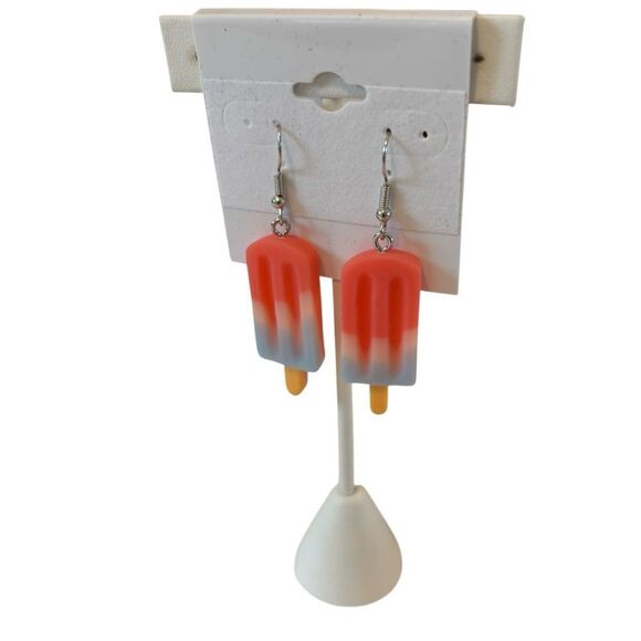 Colorful Popsicle Earrings. Perfect for Summer! - Picture 3 of 5